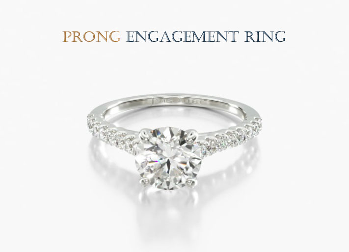 Prong Engagement Ring