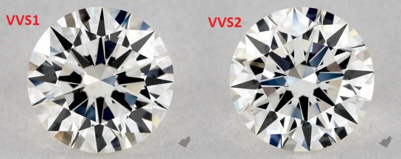 VVS1 vs VVS2 Visual Comparison