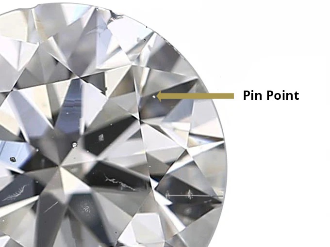 Types of Diamond Inclusions to Avoid - Pinpoints in Diamonds