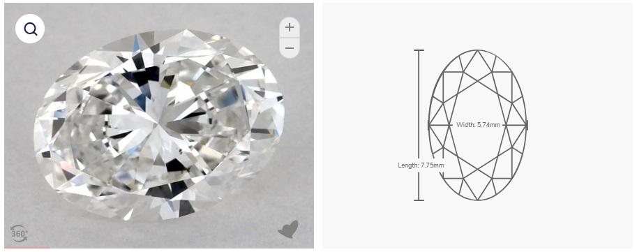 GIA 1.01 Carat Oval Diamond